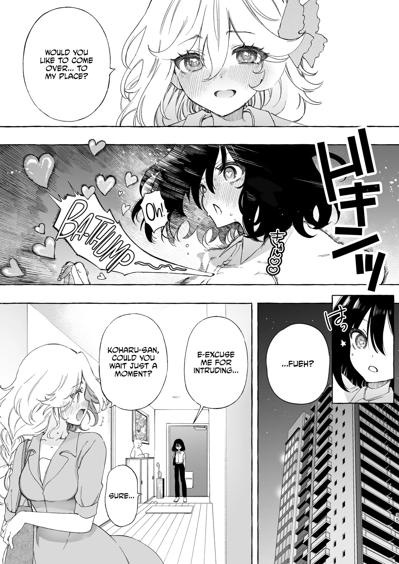Mimi De Koishita Douryou ~onasuppo Onsei Otaku Onna Ga Douryou No Koe Ni Hannou Shite Ikimakuri~ Chapter 1000 Page 35